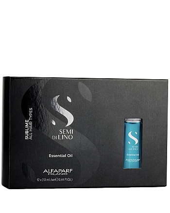 Alfaparf SDL Sublime Essential Oil - Масло увлажняющее для всех типов волос 12 ампул по 13 мл - hairs-russia.ru